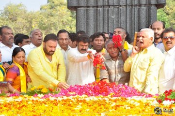 NTR Family Visit to NTR Ghat 2016